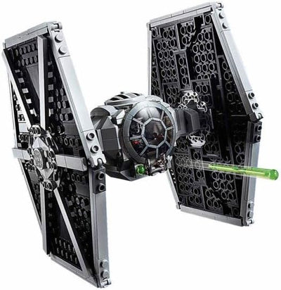 LEGO 75300 Star Wars Imperial TIE Fighter Spielzeug mit Sturmtruppler und Piloten als Minifiguren au