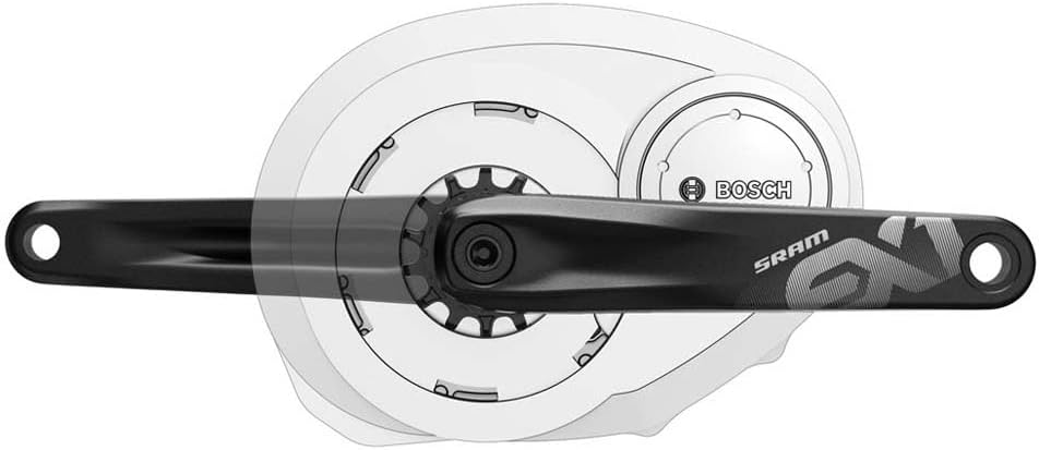 Sram Kurbelgarnitur Ex1 Kurbel 1-fach Schwarz, 1-fach Schwarz