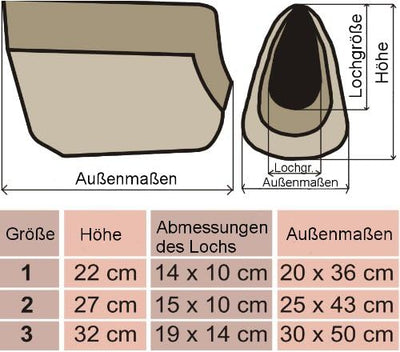 Hundetasche Hundetasche Tragetasche Katzentasche (1 - braun mit Pfoten, 2 - HxBxL - 27x25x43 cm) bro