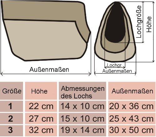 Hundetasche Hundetasche Tragetasche Katzentasche (1 - braun mit Pfoten, 2 - HxBxL - 27x25x43 cm) bro