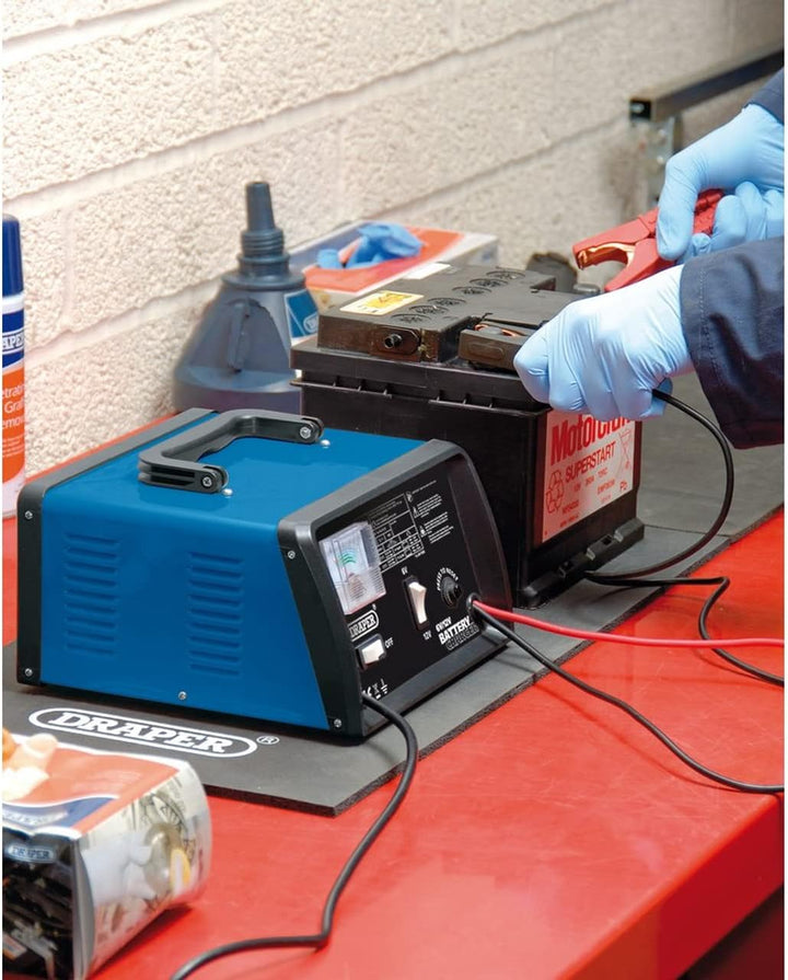 Draper 20486 12V 4.2A Battery Charger