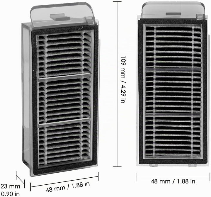 (6 Stück) X50 Ultra Ersatz-HEPA-Filter für Dreame X50 Ultra, L40s Pro Ultra, L50 Pro Ultra, X50 Mast