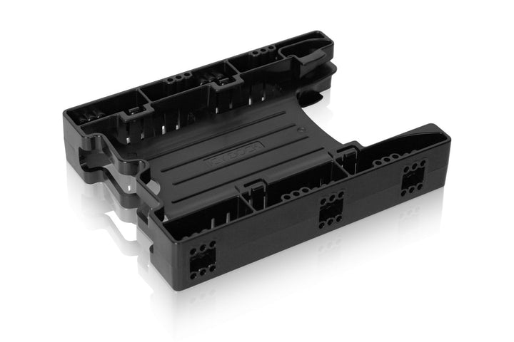 ICY DOCK Einbaurahmen für 2X 2,5 Zoll (6,4cm) SSDs/HDDs in 1x 3,5 Zoll (8,9cm) EZ-Fit Light MB290SP-