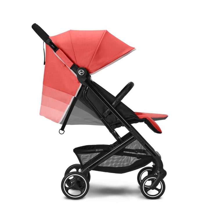 Cybex Gold Kinderwagen Beezy mit One-Pull Harness, Ab Geburt bis ca. 4 Jahre (max. 22 kg), Kompakt u