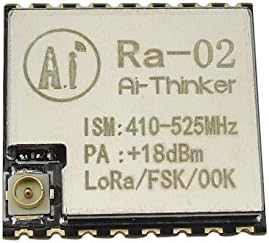 Aihasd 2PCS LoRa SX1278 433M 10KM Wireless Spread Spectrum Übertragungsmodul Ra-02 IPEX Steckdose DI