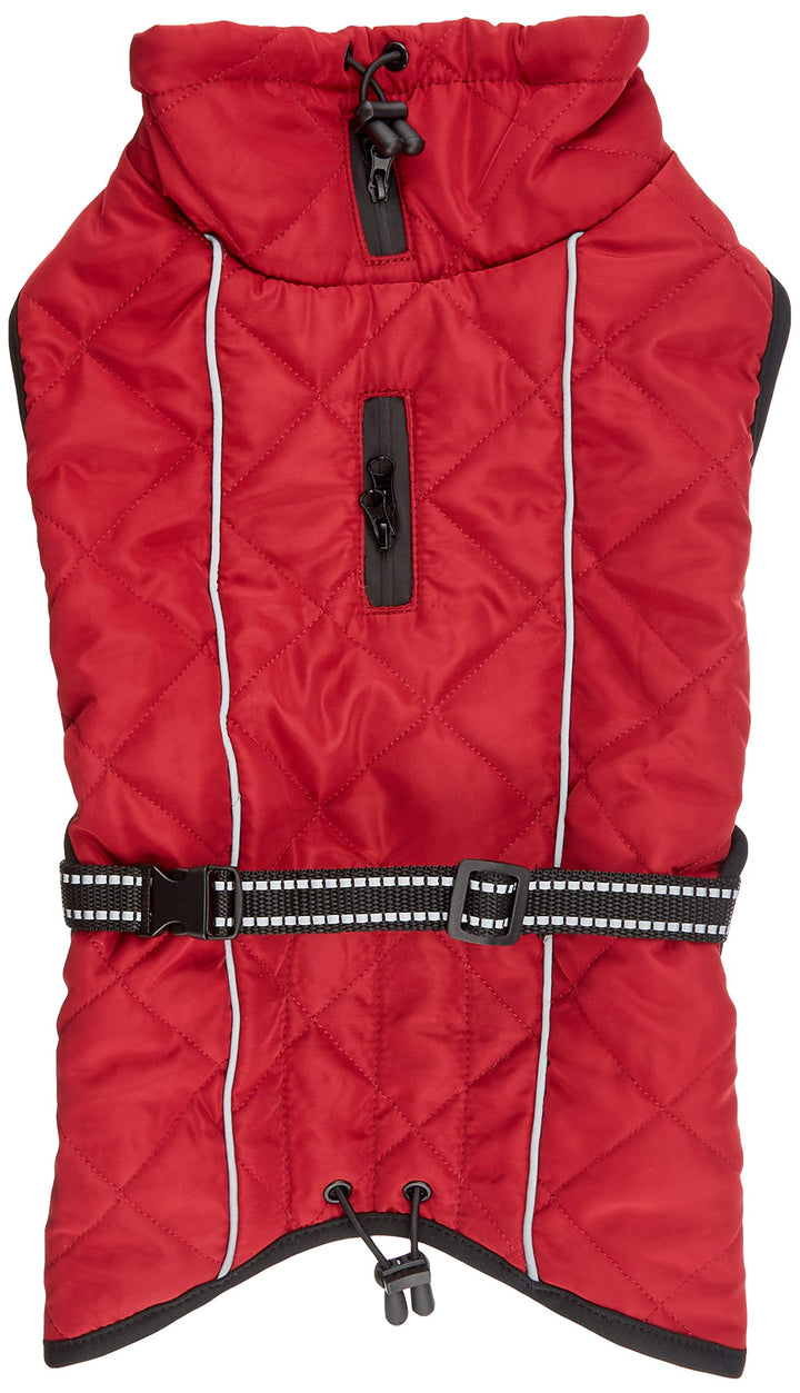 TRIXIE Minot Umhang für Hunde, rot rot S, rot S