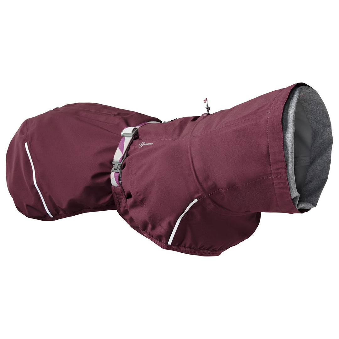 Hurtta Mudventure Hundemantel ECO Regenjacke für Hunde (Eggplant, 45) 45 Eggplant, 45 Eggplant