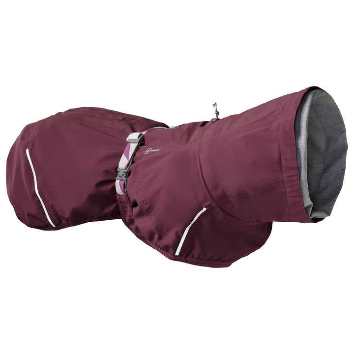 Hurtta Mudventure Hundemantel ECO Regenjacke für Hunde (Eggplant, 45) 45 Eggplant, 45 Eggplant