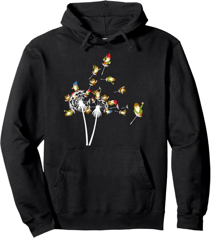 Garten Zwerg Gärtner Lustiges Pusteblume Gartenzwerg Pullover Hoodie