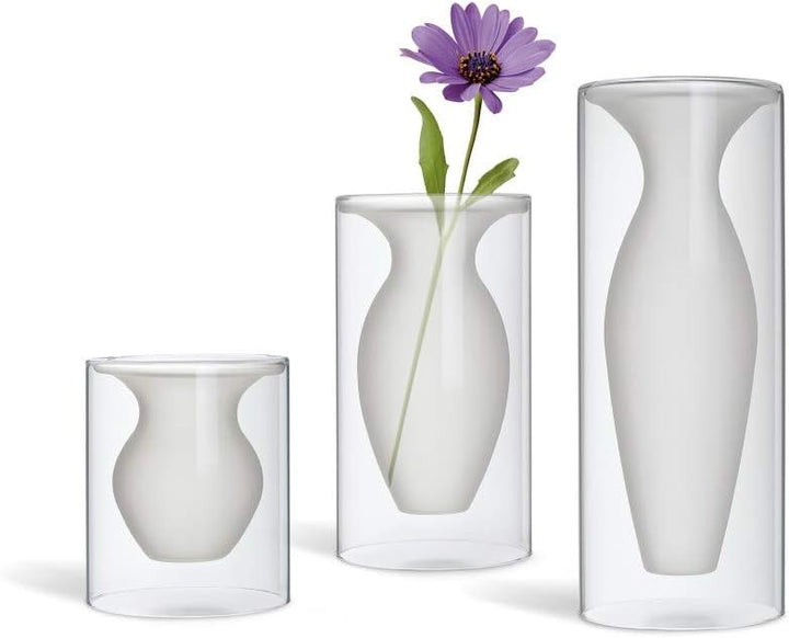 PHILIPPI - Esmeralda Vase (Grösse L) 13 x 13 x 32 cm, 13 x 13 x 32 cm