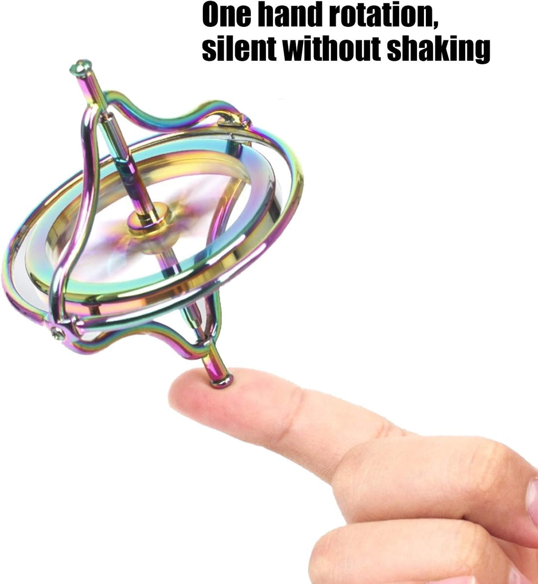 Alomejor Legierung Gyroskop Spielzeug f¨¹r M?dchen - Schwerelosigkeit Balance Physik Fliegende Beweg
