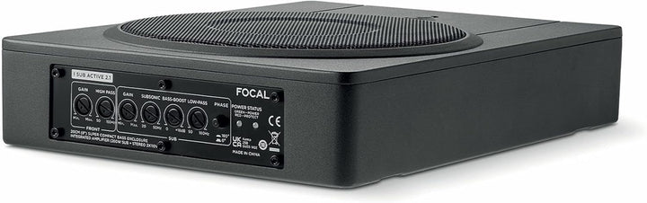 Focal Verstärkter Untersitz-Subwoofer mit integriertem 2-K-Verstärker