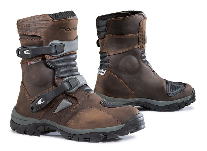 FORMA Stiefel Moto Adventure low WP Eichzulassung CE, Braun 44 EU, 44 EU