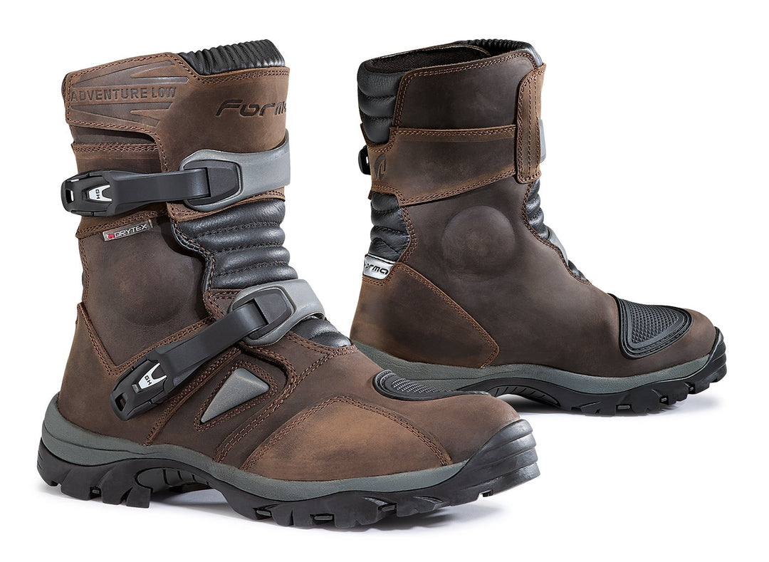 FORMA Stiefel Moto Adventure low WP Eichzulassung CE, Braun 42 EU, 42 EU