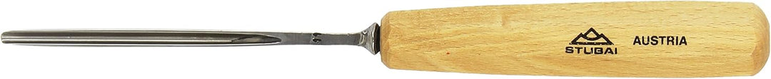 Stubai Stechbeitel Serie 55 - Form 11 : Gerades Hohleisen 3mm - 551103, 3mm