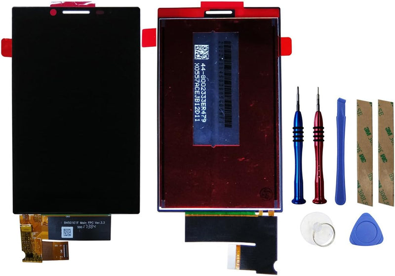 swark LCD Display Kompatibel mit BlackBerry Key2 KeyTwo (Schwarz Ohne Rahmen) Touchscreen Digitizer