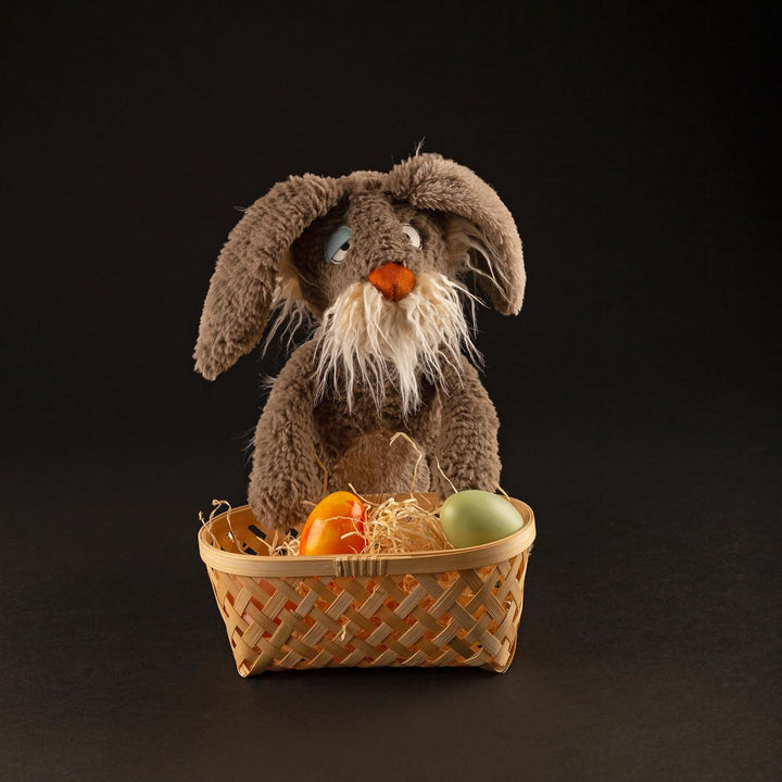 SIGIKID 38415 I waas nix Beasts Town Kinder und Erwachsene Kuscheltier empfohlen ab 3 Jahren grau Gr