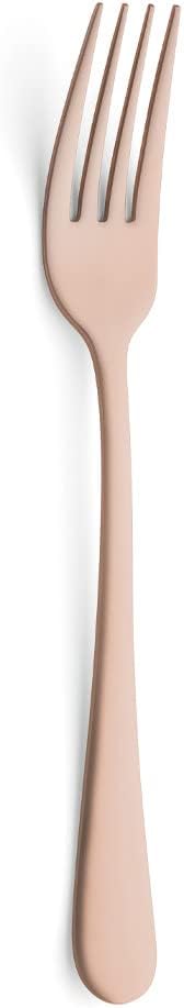 AMEFA AUSTIN Besteck Set 4 Personen (kupfer) | 16-teilig | PVD-veredelt | mattiertes Besteckset 4 Pe