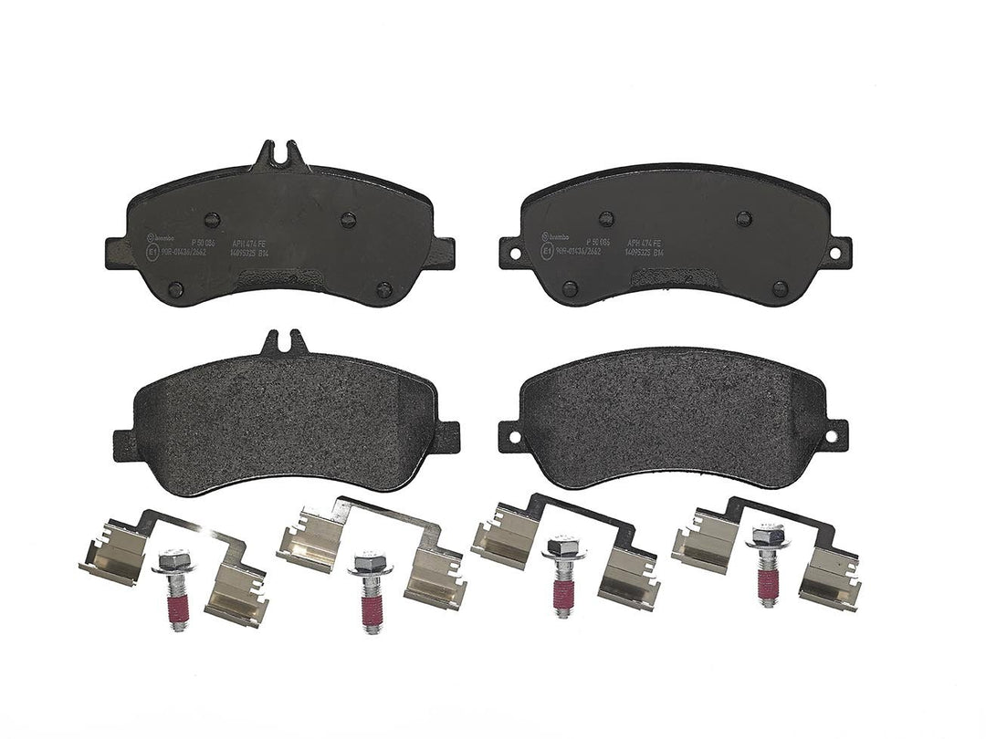 Brembo P 50 086 Bremsbelagsatz, Scheibenbremse - (4-teilig)