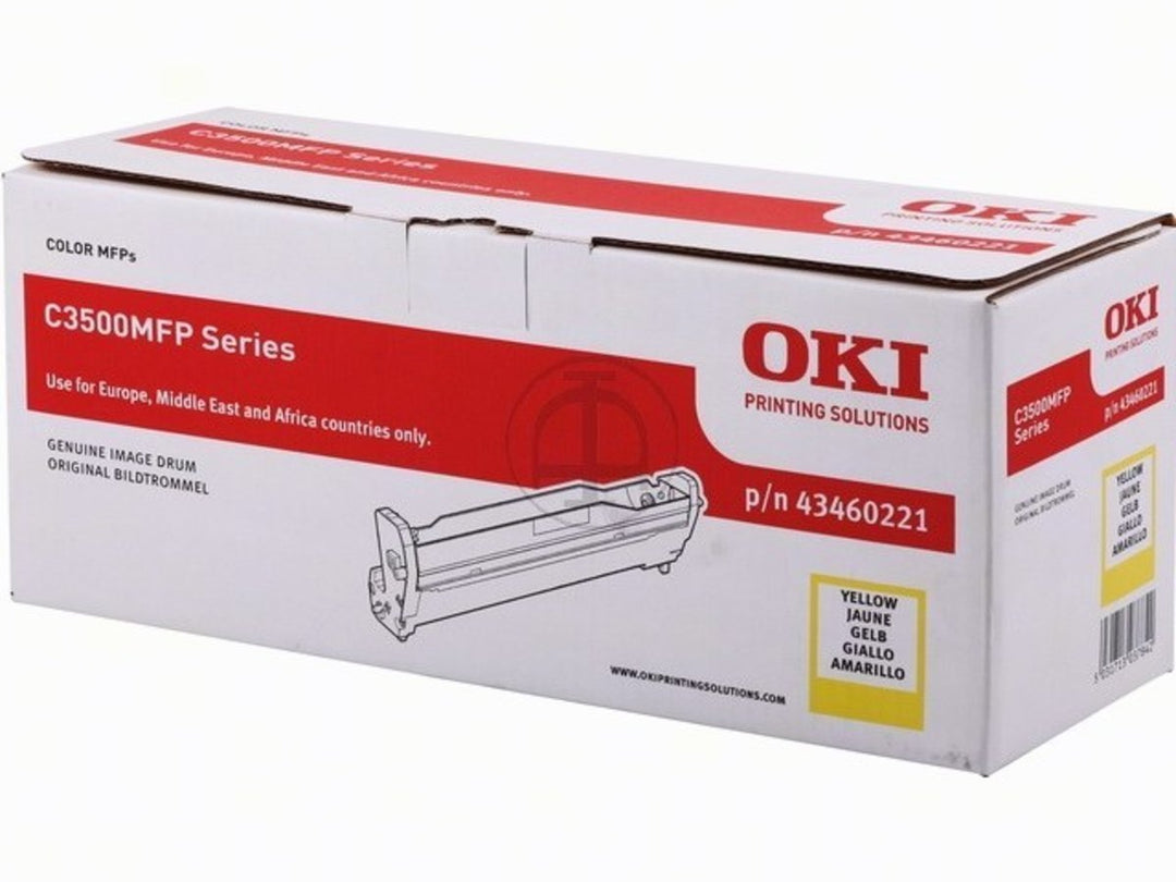 OKI C 3530 MFP (43460221) - original - Bildtrommel Gelb - 15.000 Seiten