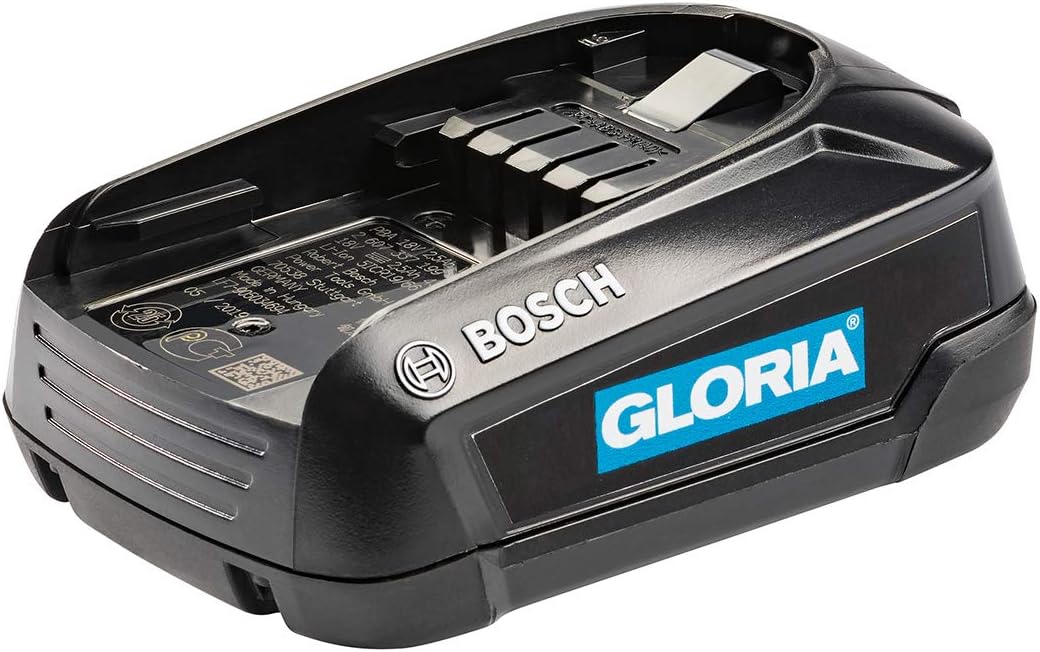 GLORIA Bosch Akku 18V | Bosch PBA 18V 2.5 Ah Power for All AKKU | für viele Gartengeräte von GLORIA:
