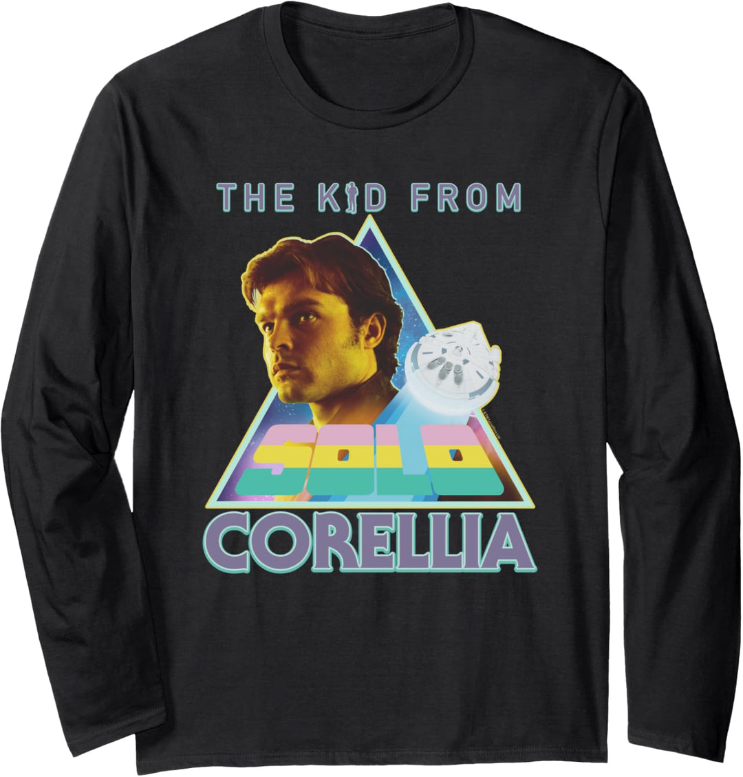 Star Wars Han Solo Movie Kid From Corellia Langarmshirt