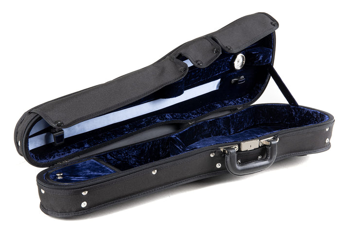 GEWA Violinformkoffer Liuteria Meastro 4/4 schwarz/blau, Meastro 4/4 schwarz/blau