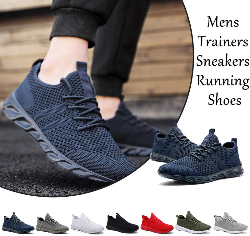 Damyuan Herren Laufschuhe Turnschuhe Sportschuhe Sneaker Running Tennis Schuhe Freizeit Strassenlauf