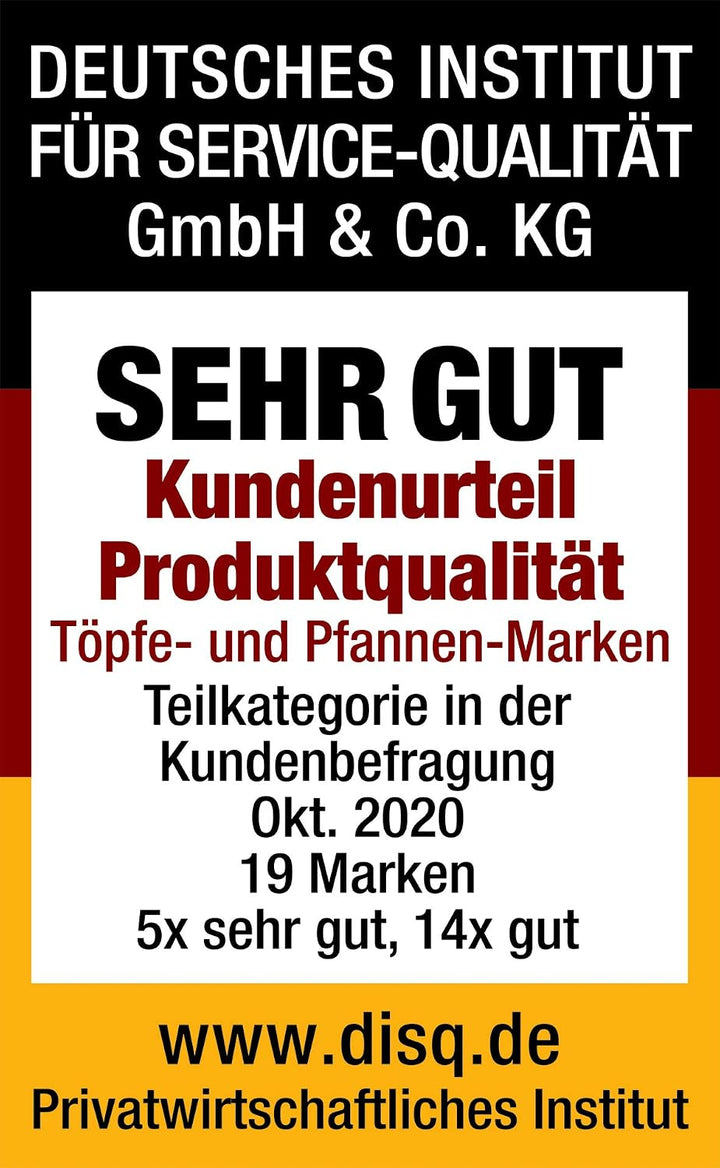 Rohe Germany 214801-16 Spargeltopf Fierenza 16 cm inklusiv Einsatz, Edelstahl, 16cm, Spargeltopf