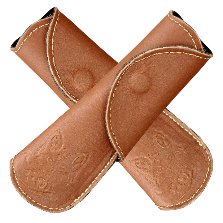 Black Forest Fox PAW Aramid Kevlar | Griffhülle | Feuerpfanne | Gusseisen-Griffabdeckungen | Leder-T