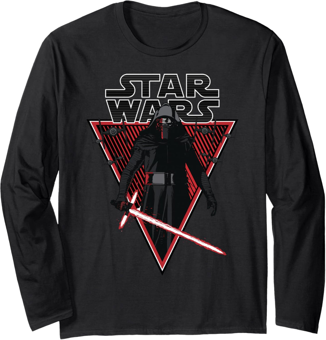 Star Wars Kylo Ren Lightsaber Poster Langarmshirt