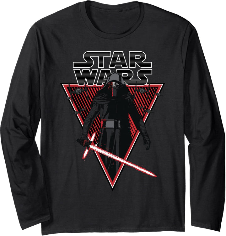 Star Wars Kylo Ren Lightsaber Poster Langarmshirt