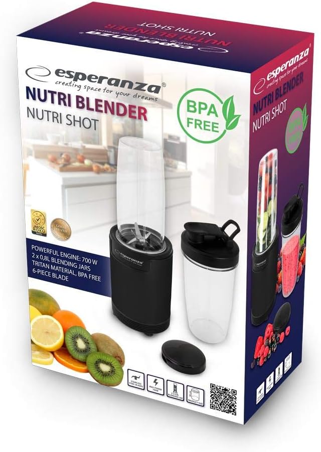 ESPERANZA EKM029 NUTRI SHOT 6=1 - Blender 700W