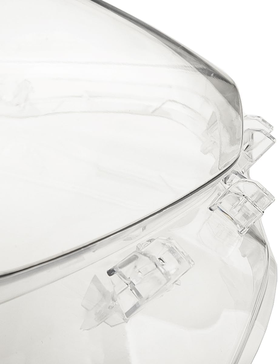 LST 2x Scheinwerferglas Streuscheibe Frontlicht Abdeckung Glas links rechts Set kompatibel mit BMW 1