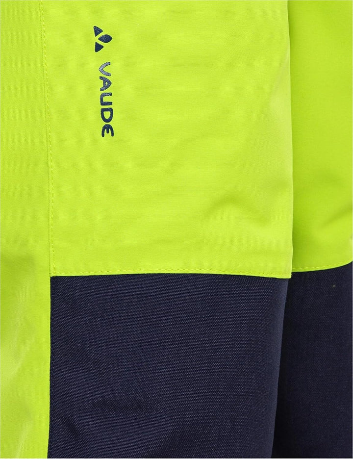 VAUDE Unisex Kinder Hose Kids Snow Cup Pants Iii 92 Chute Green/Blue, 92 Chute Green/Blue