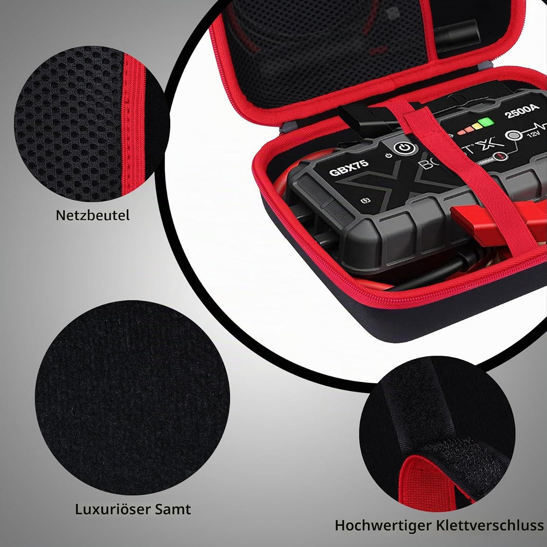 Hart Schutzhülle kompatibel mit Boost X GBX75 UltraSafe Starthilfe Powerbank