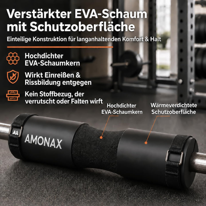 Amonax langhantel polster, extra dicke nackenpolster langhantel- Barbell Pad nackenschutz für hip th
