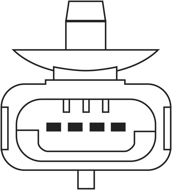Bosch 0258006046 - Lambdasonde mit fahrzeugspezifischem Stecker