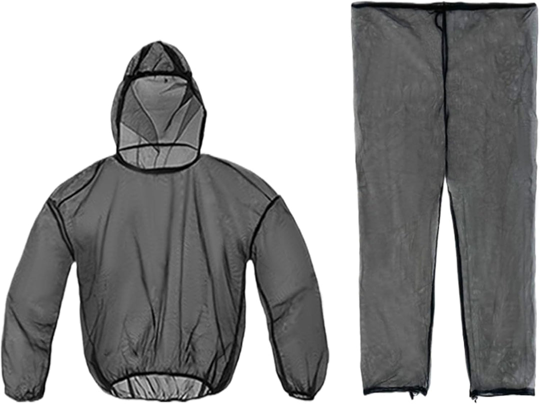 Fliegenschutzhemd – Umfassende Schutzkleidung aus Mesh | vielseitig, atmungsaktiv, für Wandern, Camp