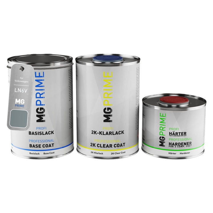 MG PRIME Autolack Dose Set für Volkswagen VW LN6V / N6V / X8 Jadegrün Metallic/Jade Metallic Basisla