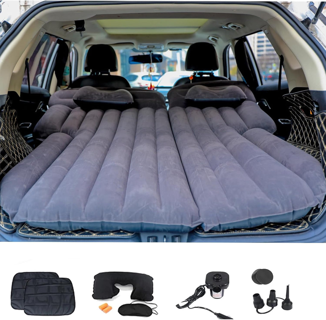 Icelus Luftmatratze aufblasbare SUV Auto Matratze mit Pumpe Luftbett Bewegliche Dickere Luftbett Aut