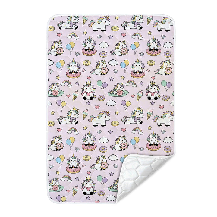 Einhorn-PIPI-Pads, Töpfchen-Trainingsbett-Pads, 100% wasserdicht und Bettnässtücher für Einzel- und