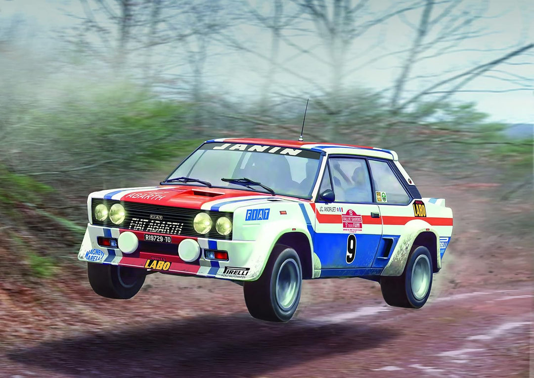 Italeri 3261 3621 1:24 FIAT 131 Abarth'77 Sanremo RallyWin-Modellbau, Bausatz, Standmodellbau, Baste