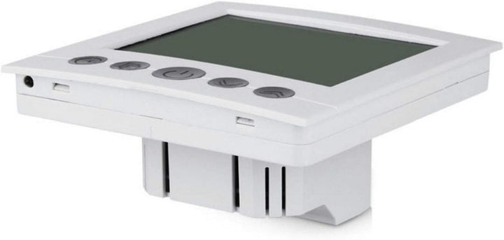 SM-PC®, 4x Set Digital Thermostat Raumthermostat Fussbodenheizung Wandheizung LED weiss #4x a31