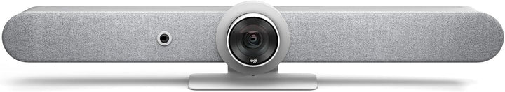 Logitech Rally Bar - 4K, 30fps, 90° FOV, 15x Zoom, Weiss - B-Ware