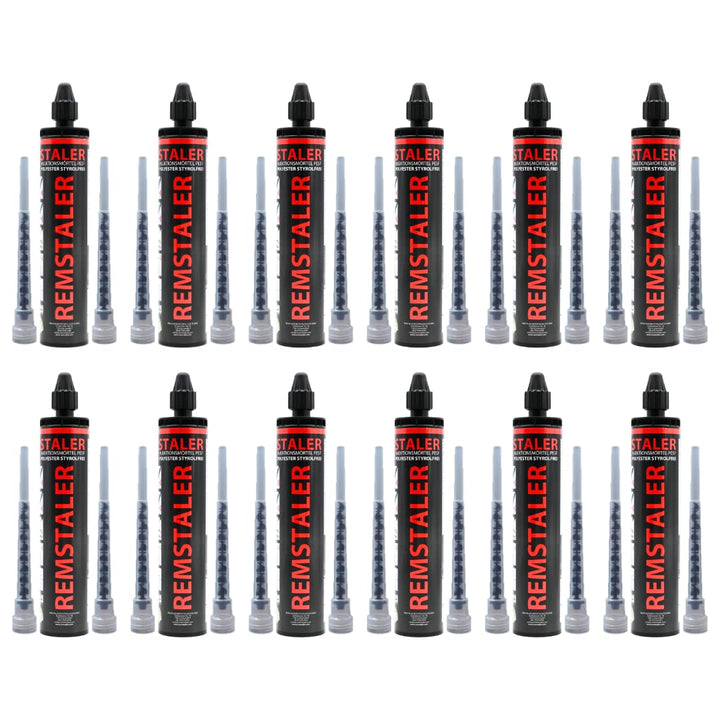 12x Remstaler VERBUNDMÖRTEL 300ml | -HÖCHSTE QUALITÄT- made in GERMANY | Injektionsmörtel | Montagem