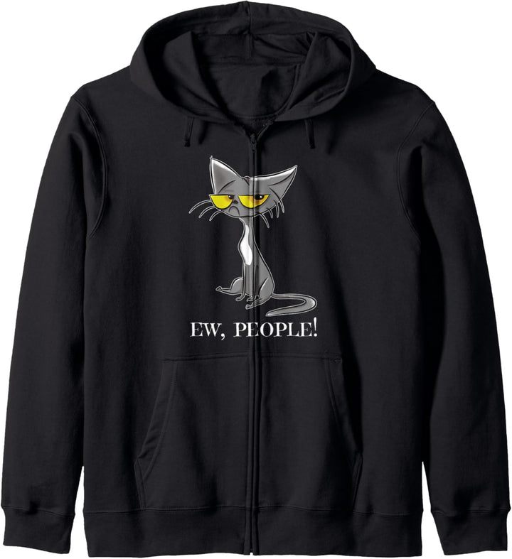Ew People! Funny Cat Kapuzenjacke