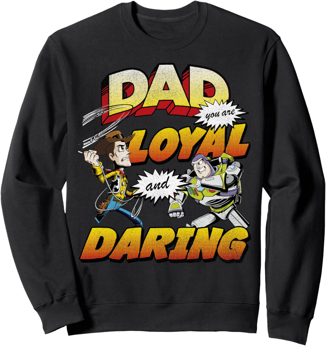 Disney Pixar Toy Story Buzz And Woody Dad You Are Portrait Sweatshirt