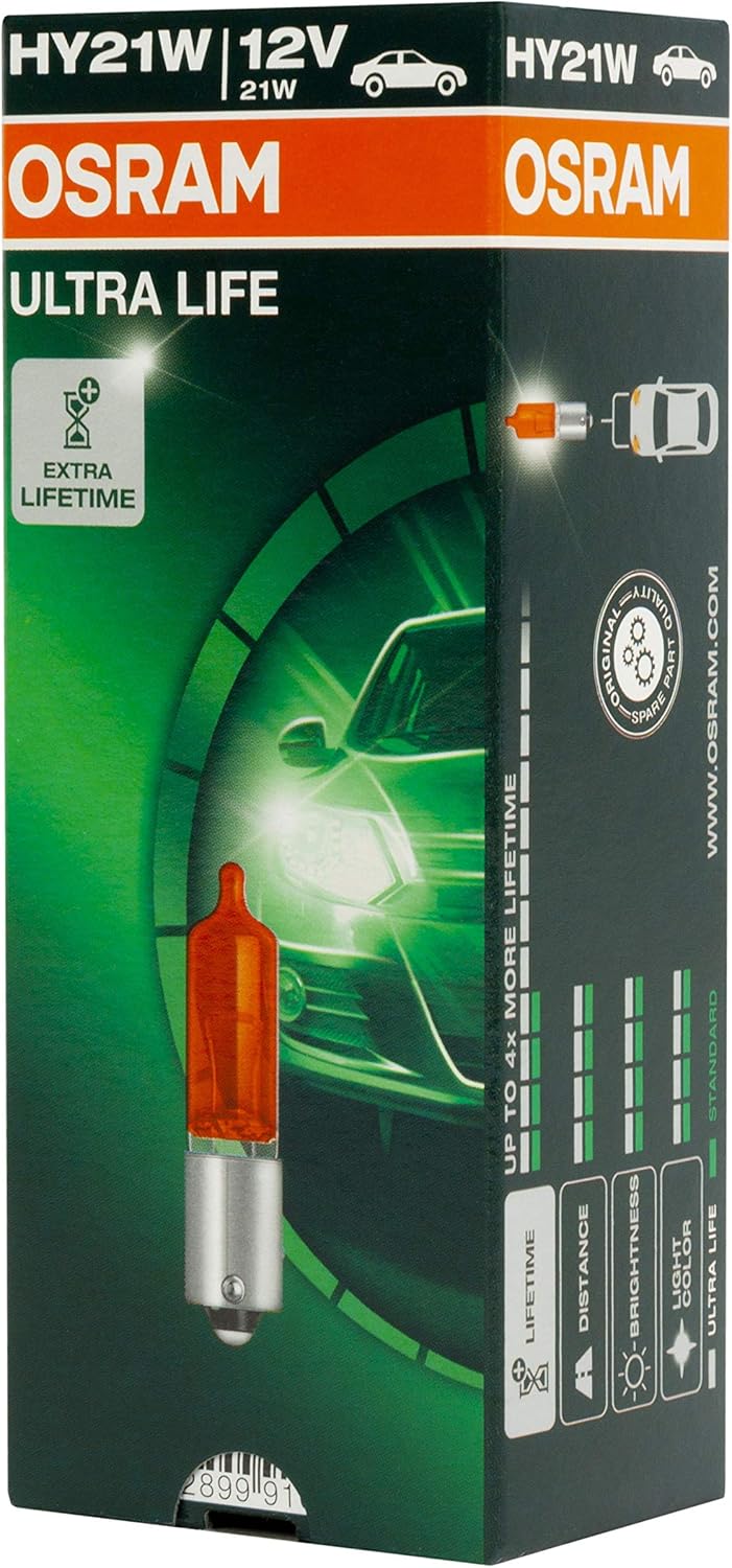 Osram 64137ULT Ultra Life HY21W 12V Faltschachtel