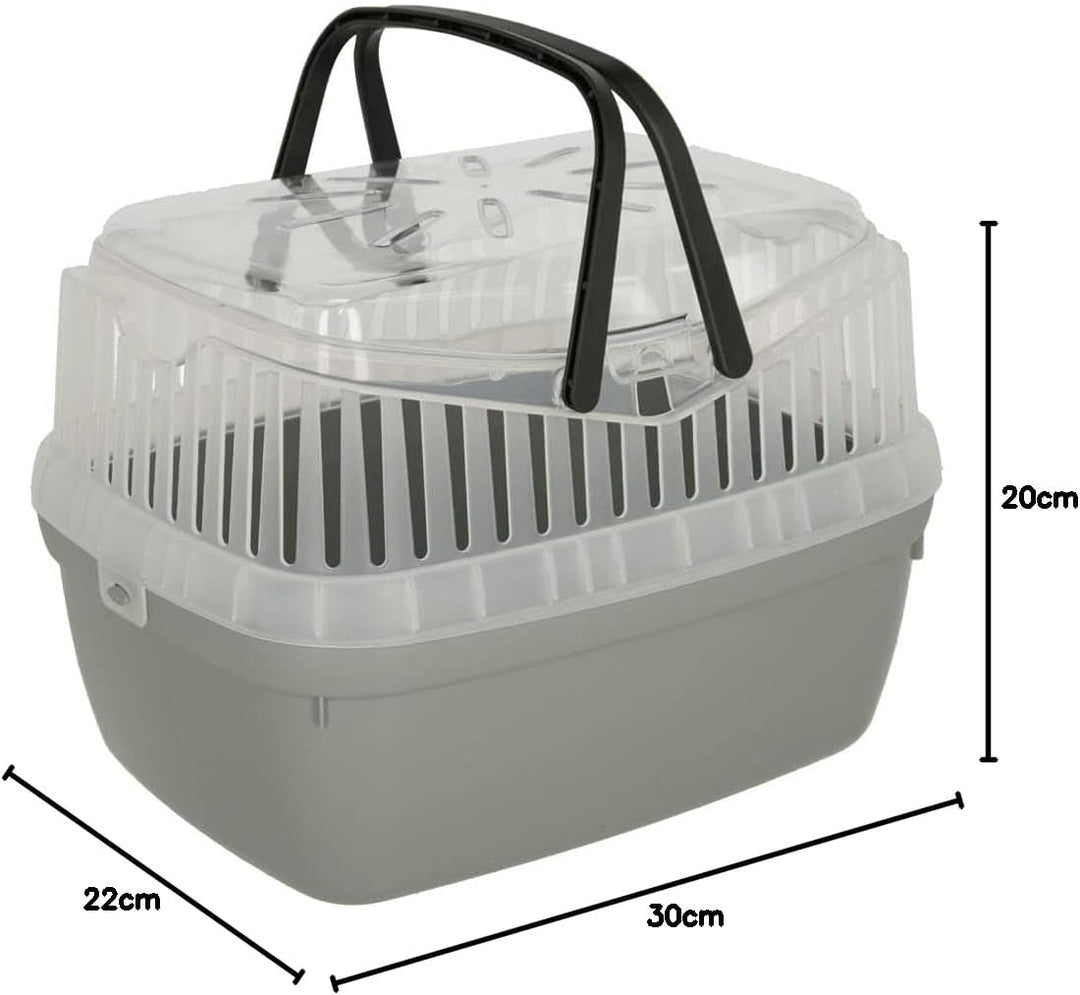 Kerbl 82735 Transportbox Portobello, Kleintiere Welpen Kitten, 30x23x23cm